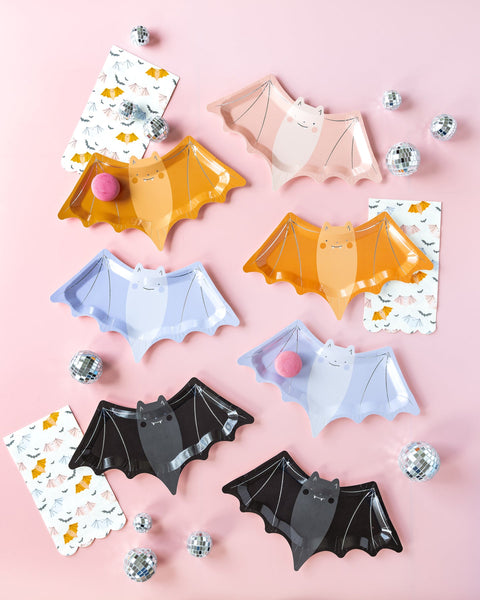 Colorful Bat Dinner Napkins