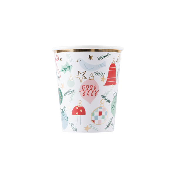 Festive Pattern Cups