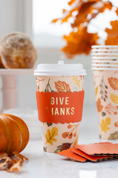 Give Thanks To-Go Cups Cups