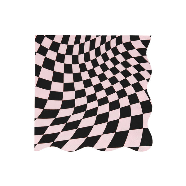 Halloween Checker Large Napkins