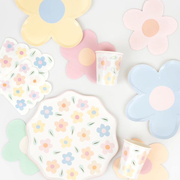 Happy Flowers Cups