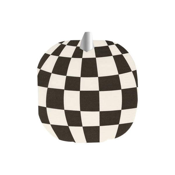 Mod Pattern Pumpkin Napkins