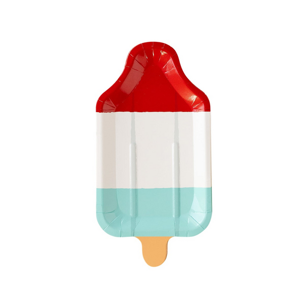 Rocket Pop Shaped Plates