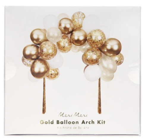 Gold Balloon Arch Kit - A Little Confetti