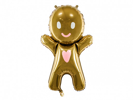 Gingerbread Man Foil Balloon - A Little Confetti