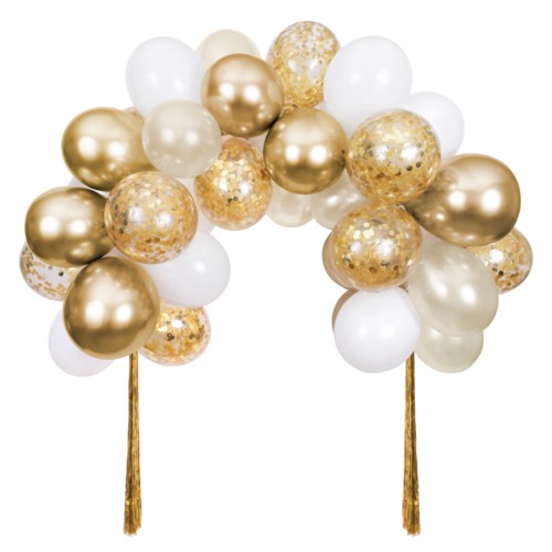 Gold Balloon Arch Kit - A Little Confetti