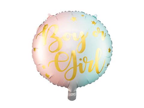 Girl Or Boy Foil Balloon