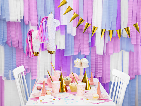 Pink Crepe Paper Streamer - A Little Confetti