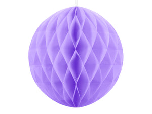 Lilac Honeycomb Balls