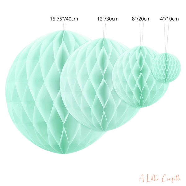 Mint Honeycomb Balls