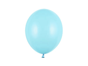 Blue latex balloons, sold at ALittleConfetti. By PartyDeco.