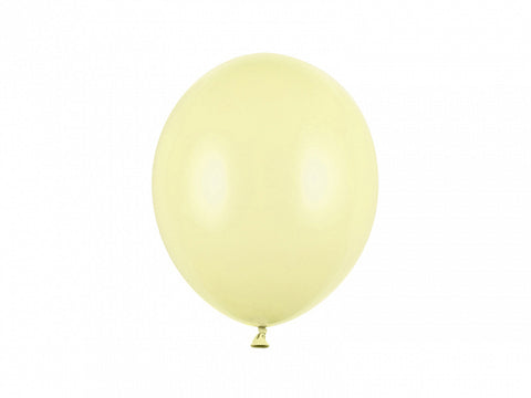 Pastel light yellow latex balloons, sold at ALittleConfetti. by Party Deco