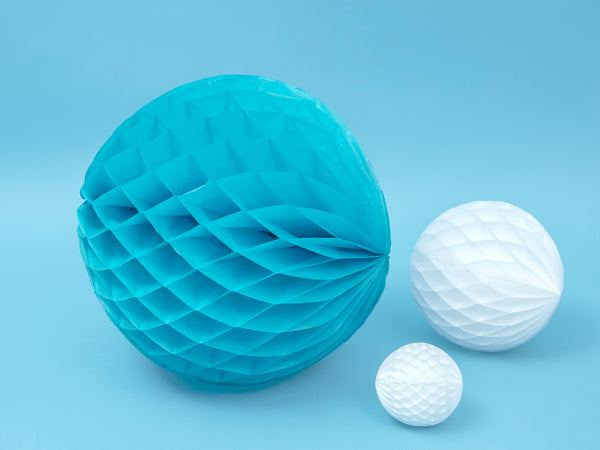 Turquoise Honeycomb Balls