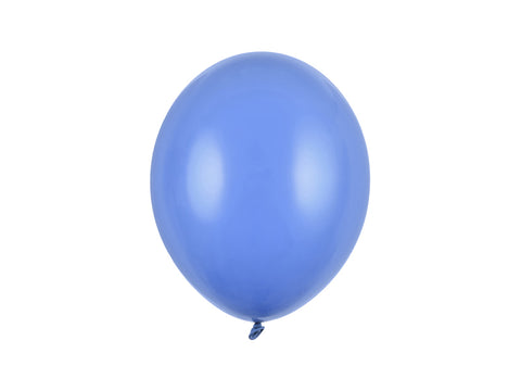 Blue latex balloons, sold at ALittleConfetti. By PartyDeco.