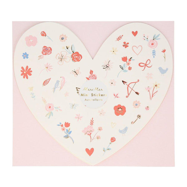 Valentines Heart Sticker Sheets