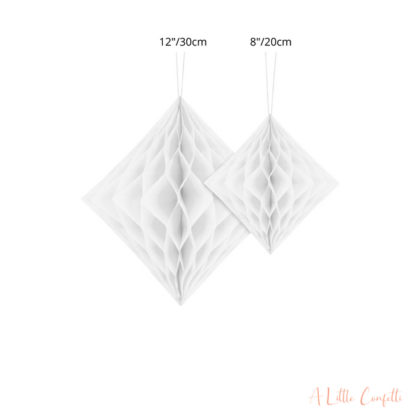 White Honeycomb Diamonds