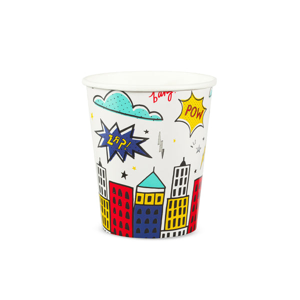 Superhero Cups - A Little Confetti
