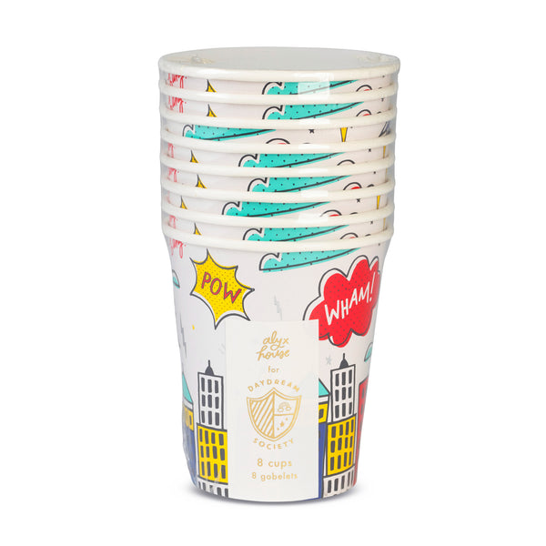 Superhero Cups - A Little Confetti