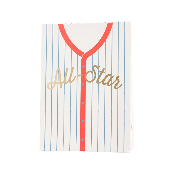 Baseball Jersey Treat Bags