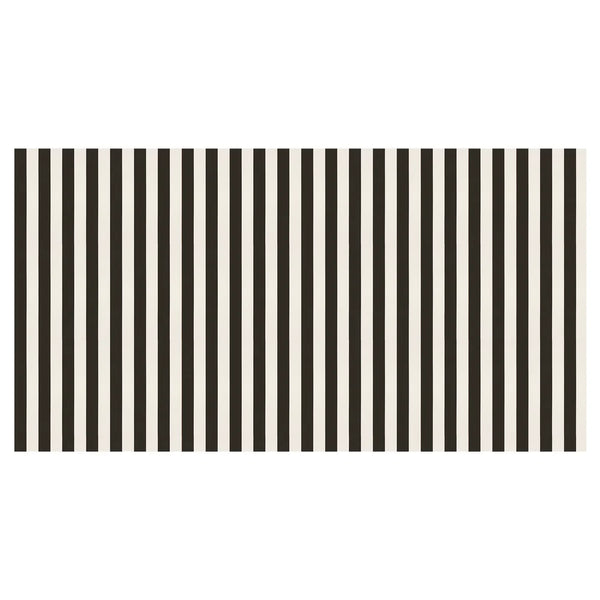 Black Striped Table Cloth