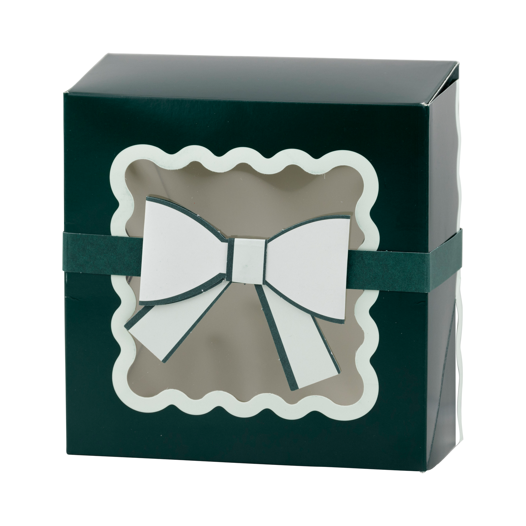 Green Bow Treat Boxes