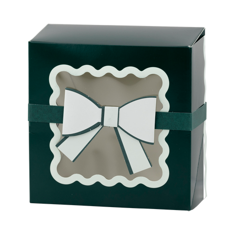 Green Bow Treat Boxes