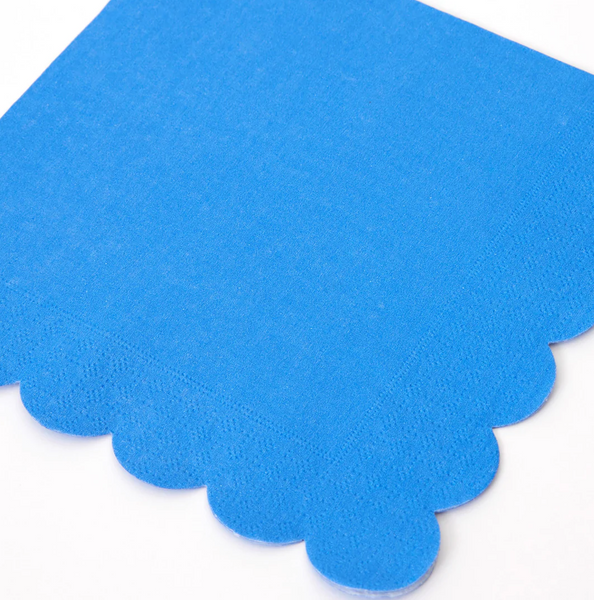 Bright Blue Large Napkins