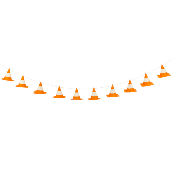 Construction Cone Banner