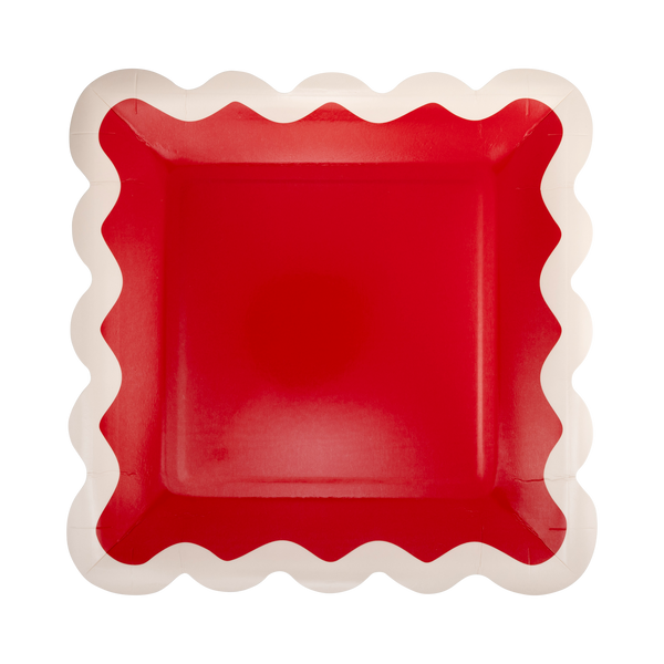 Festive Ric Rac 9" Plates