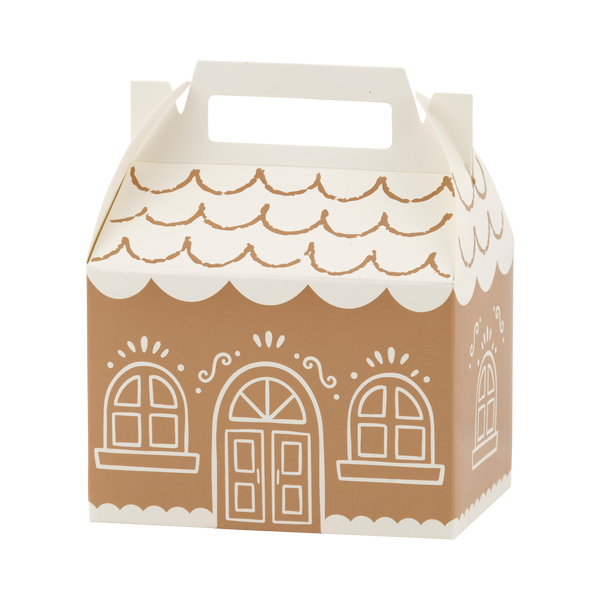 Gingerbread House Gable Treat Boxes