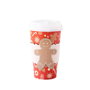 Gingerbread Man To-Go Cups