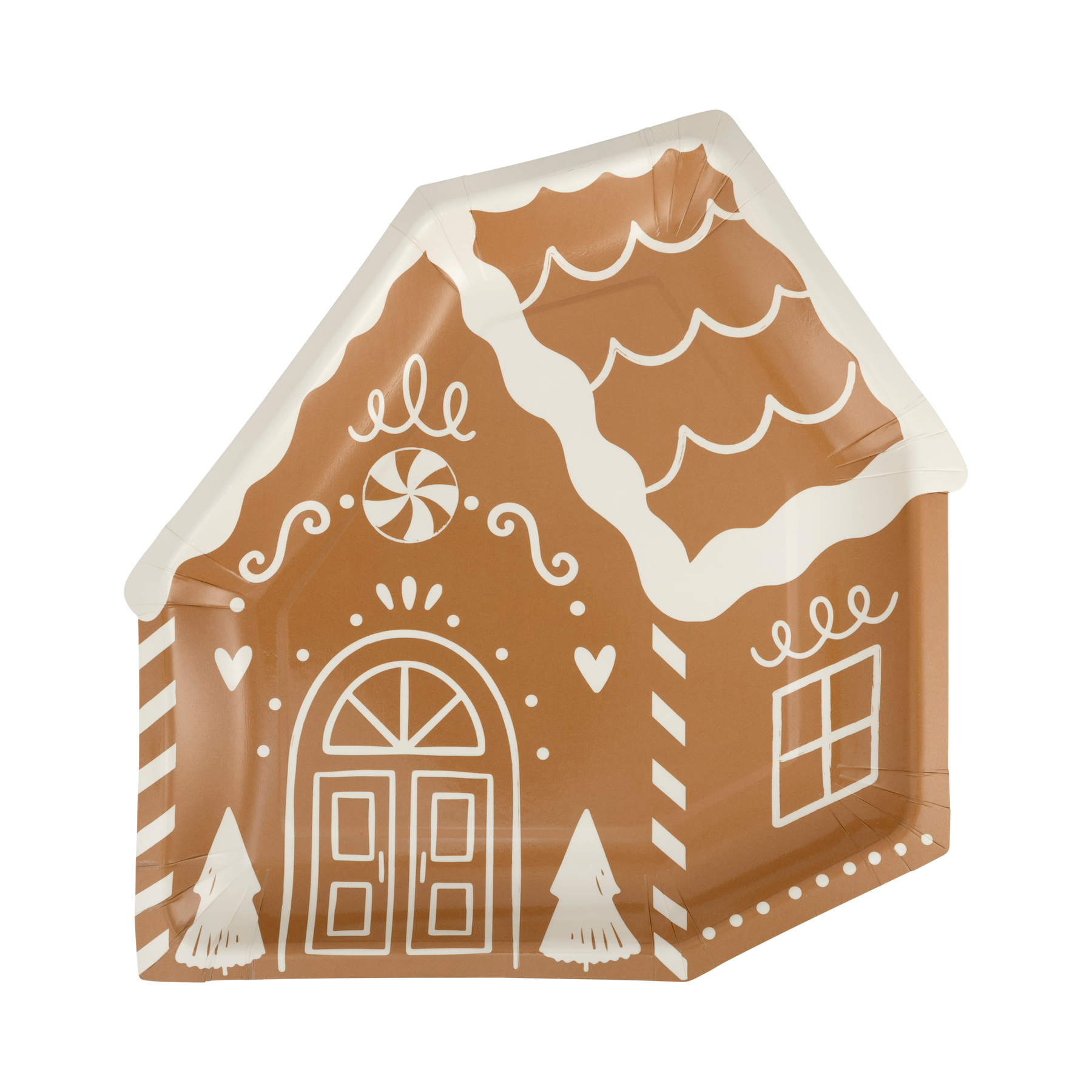 Gingerbread House Plates