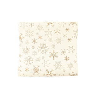 Gold Snowflakes Table Runner