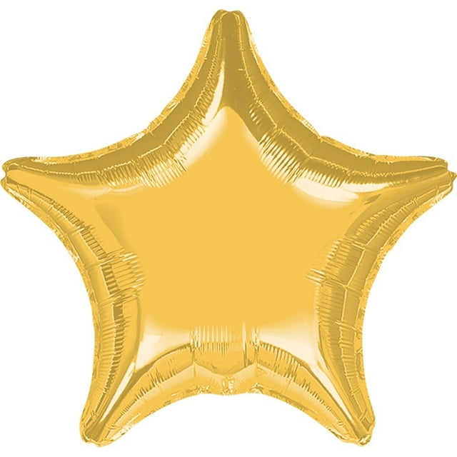 Gold Star Foil Balloon