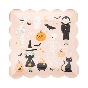 Halloween Charater Plates