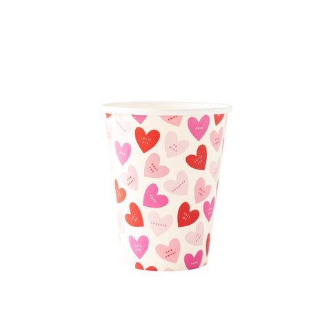 Valentine Hearts Cups