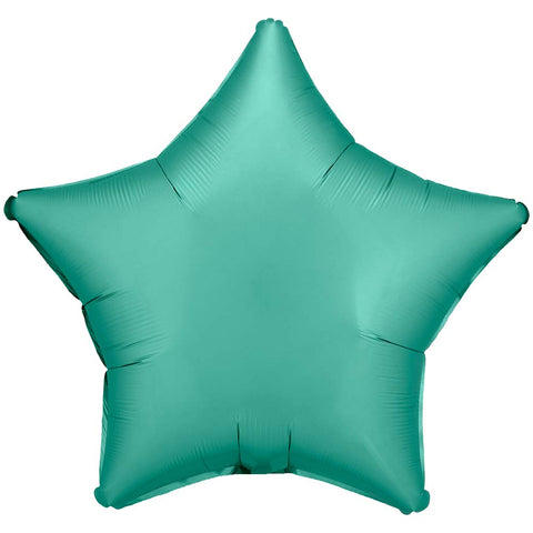 Jade Star Satin Luxe Foil Balloon