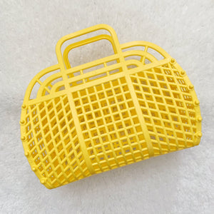 Bright Yellow Small Jelly Bag