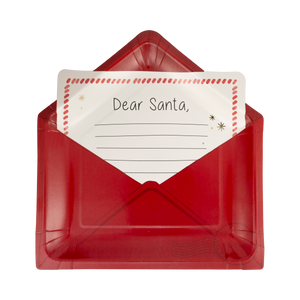 Letters to Santa Plates