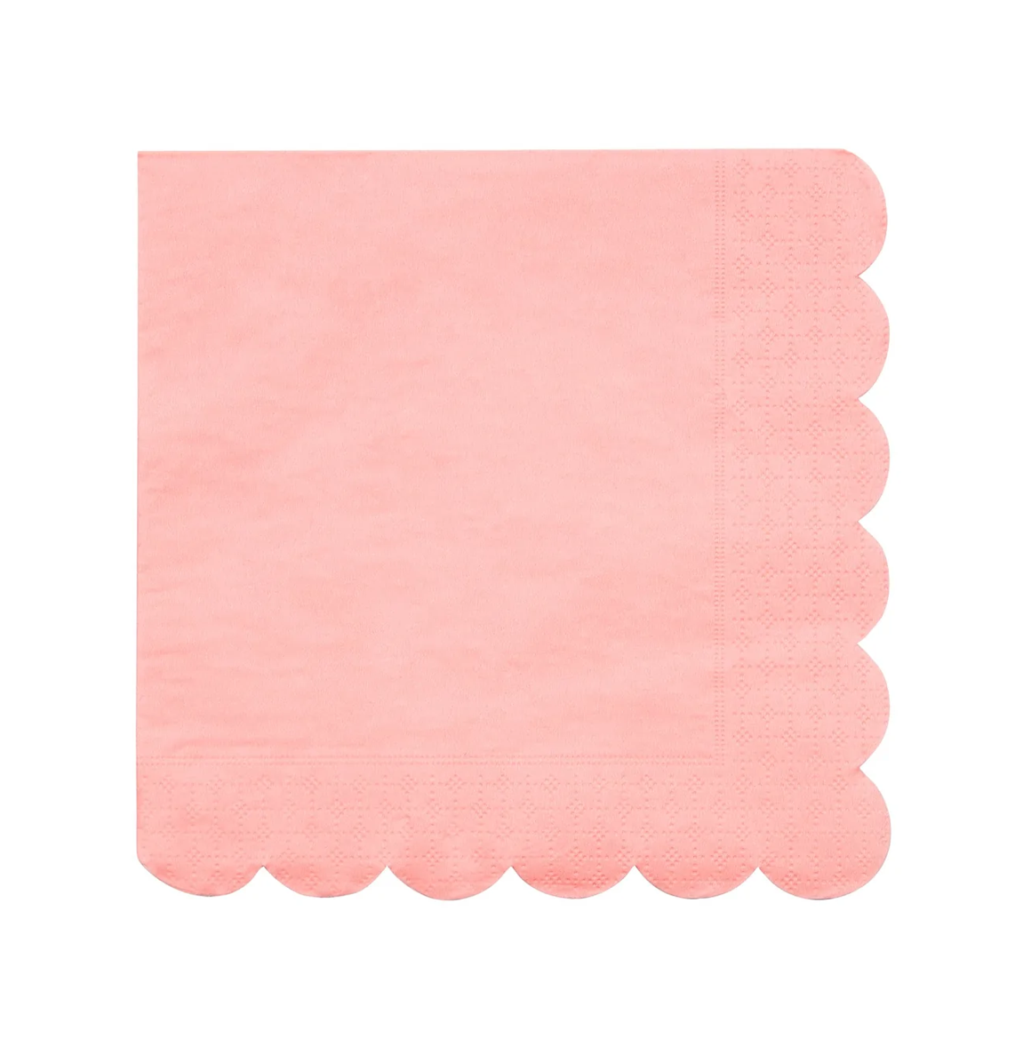 Neon Coral Large Napkins