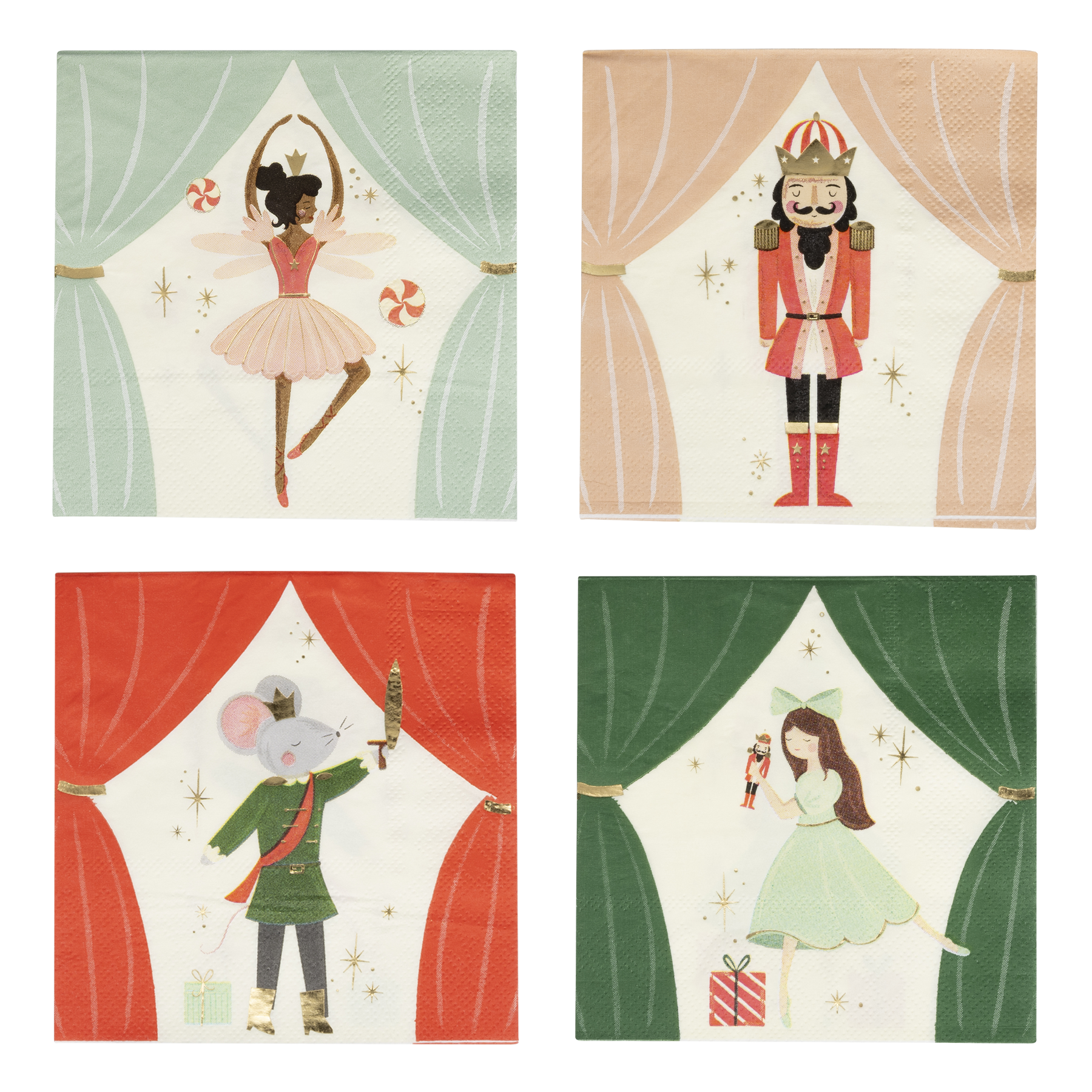 Nutcracker Small Napkins