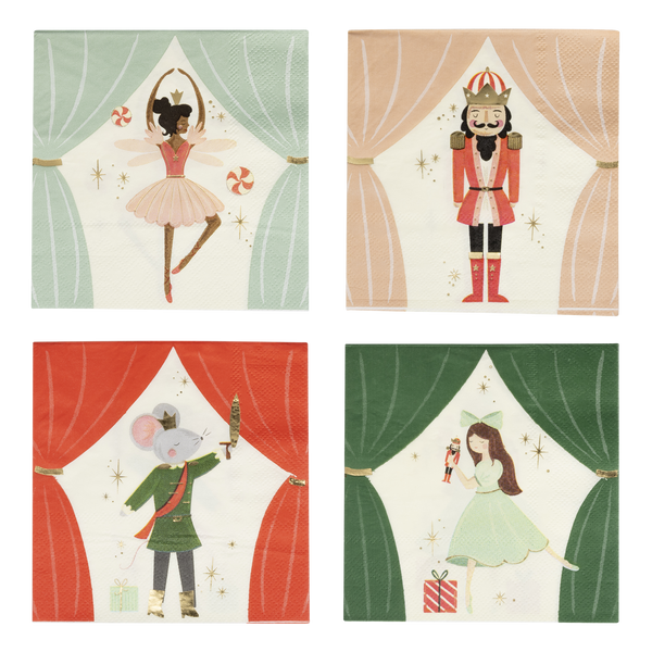 Nutcracker Small Napkins