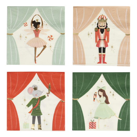 Nutcracker Small Napkins