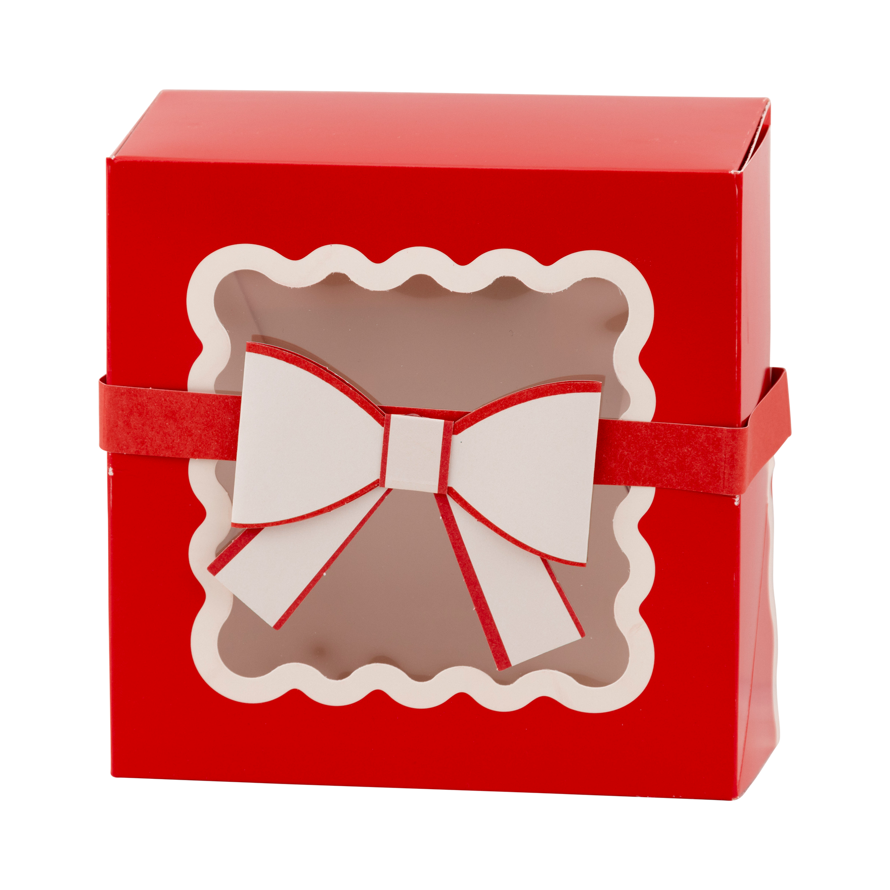 Red Bow Treat Boxes