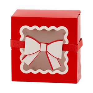 Red Bow Treat Boxes