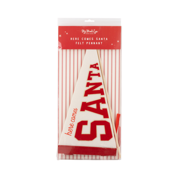 Santa Felt Pennant