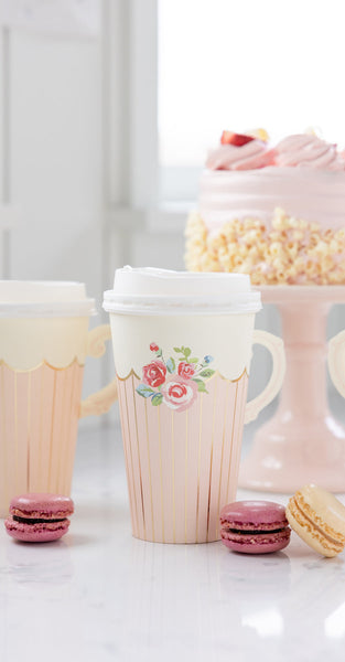 Tea Party To-Go Cups