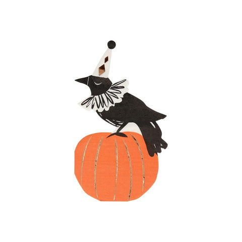 Vintage Halloween Crow
