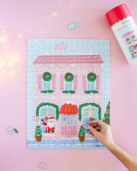 Whimsical Holiday Shoppe Puzzle