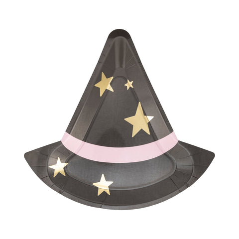 Black Witch Hat Plates